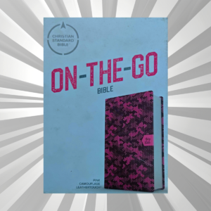 English - CSB - On The Go Bible - Camo Pink