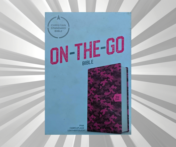 English - CSB - On The Go Bible - Camo Pink
