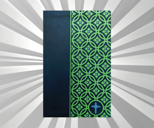 English - KJV - Black/Green (Softouch)