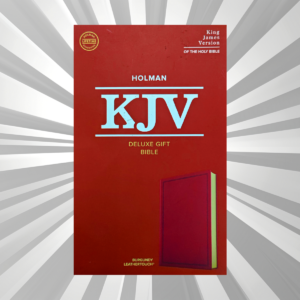 English - KJV - Deluxe Gift Bible - Burgundy Leathertouch