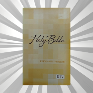 English - KJV Large Print Bible - Paperback