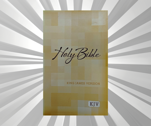 English - KJV Large Print Bible - Paperback