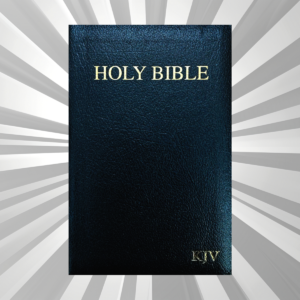 English - KJV - Medium Size Bible - BL Zip - Black