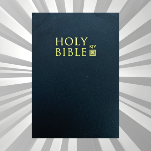 English - KJV Old Print Compact - Black