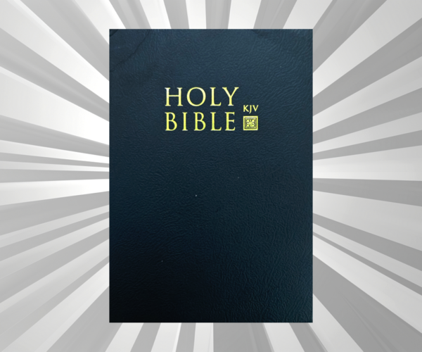 English - KJV Old Print Compact - Black