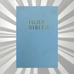 English - KJV Old Print Compact - White