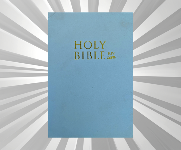 English - KJV Old Print Compact - White