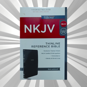 English - NKJV Ref. Bible - Thinline Comfort Print