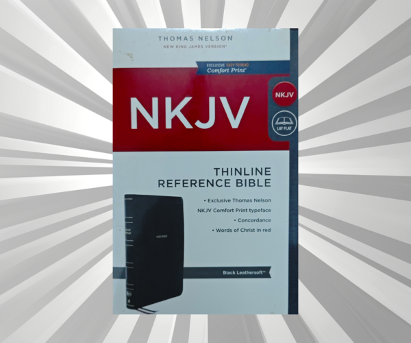 English - NKJV Ref. Bible - Thinline Comfort Print