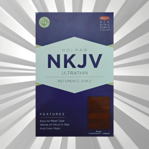 English - Ultrathin Ref. Bible - NKJV - Indexed Brown