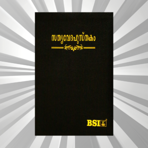 Malayalam Bible Crown Black BL TI Yapp (NAP)