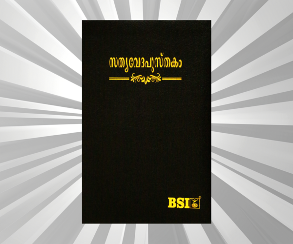 Malayalam Bible Crown Black BL TI Yapp (NAP)