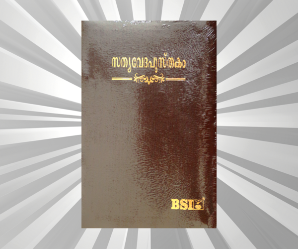 Malayalam Bible Crown Burgundy BL TI Yapp (NAP)