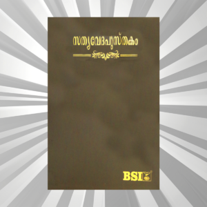 Malayalam Bible Royal Brown BL TI Yapp (NAP)