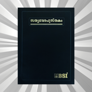 Malayalam - Bible - Senior Citizen N/F PL Red Edge